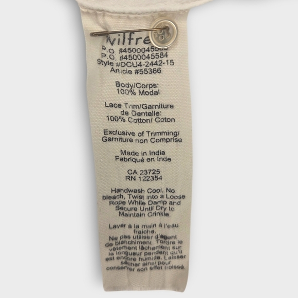 Wilfred Ivory Peasant-Style Blouse - Small - Picture 8 of 8